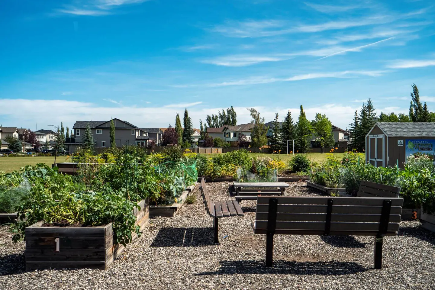 Chaparral community in Calgary